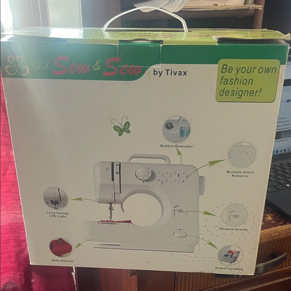 Lil' Sew & Sew Sewing Machine by Tivax